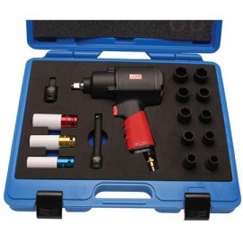 Druckluft-Schlagschrauber Set 1/2, 16-tlg.
