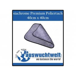 Siachrome Premium Poliertuch Politur Tuch 40 x 40cm...