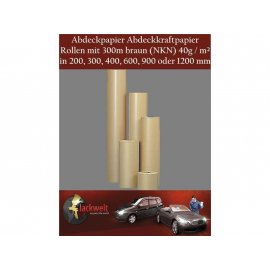 APP Abdeckpapier Abdeckkraftpapier auf Rolle 300m 40g/m²...