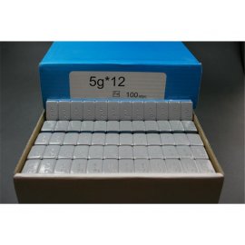 Kleberiegel 100 Stück 12x5 Gramm verzinkt und...