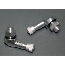 1x Alu-Ventil Alu Motorrad Ventil 90°für Ventilloch 8,3 mm